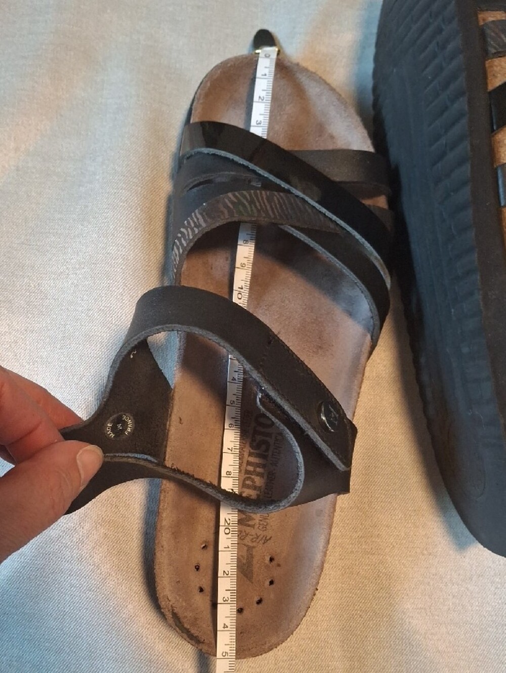 Mephisto Women’s Halinka Sandal Black US 8 (EU 38) - Picture 9 of 12